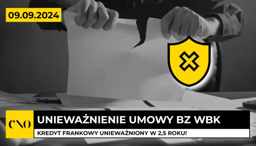 Kredyt frankowy: Unieważnienie umowy i wysoka szansa na wygraną?