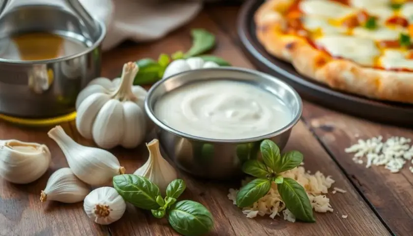 Domowy sos czosnkowy do pizzy: Prosty przepis jak z pizzerii