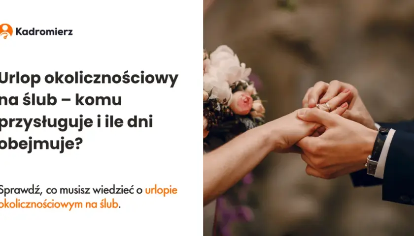 Urlop okolicznościowy na ślub dziecka - jakie dokumenty są potrzebne?