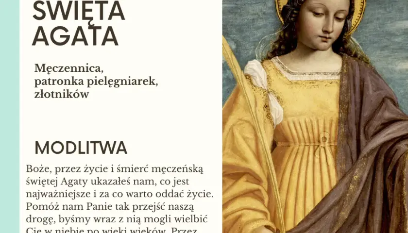 Kim była święta Agata? Męczeństwo, kult i znaczenie w historii.