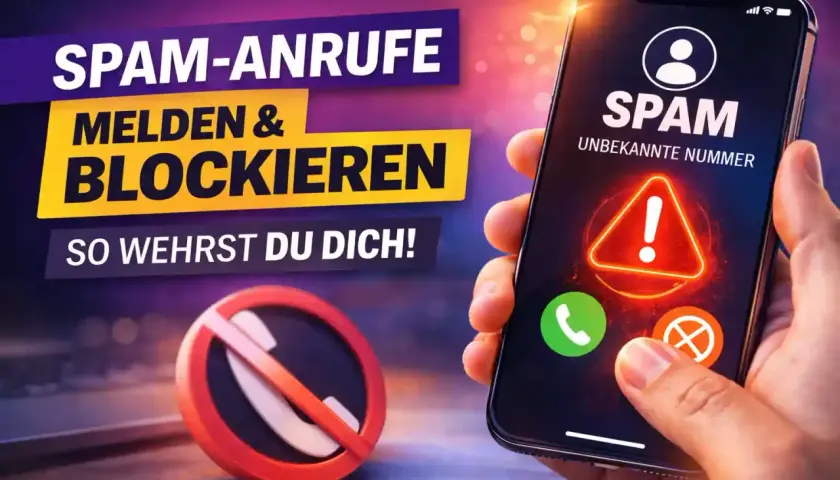 Schutz vor Spam-Anrufen und der freenet Betrugsmasche: Melden & Blockieren! So wehrst du dich gegen unerwünschte Anrufe.