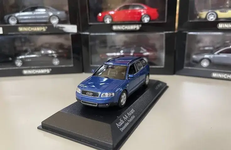 Zabawki Audi A4 B6 Avant w skali 1:43 - modele, kolory i cechy