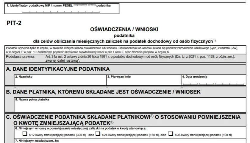 Co jeśli nie złożę PIT-2? Skutki braku deklaracji podatkowej