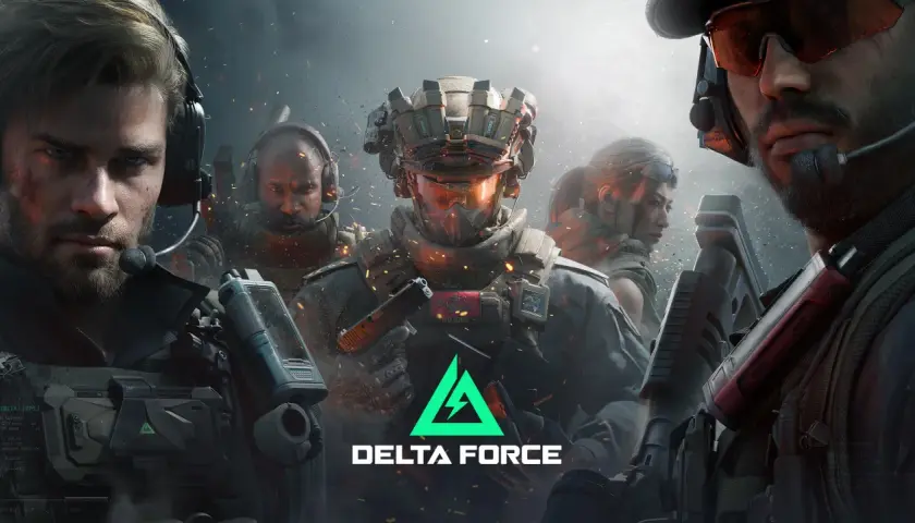 Czterech żołnierzy Delta Force w pełnym rynsztunku, gotowych do akcji. Sprawdź delta force wymagania, by dołączyć do elitarnej jednostki.