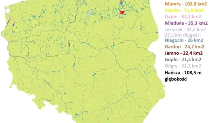 Największe jeziora nadbałtyckie w Polsce – ich tajemnice i piękno