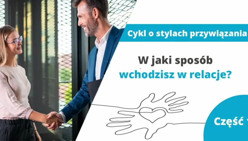 Cykl o stylach przywiązania w związku: jak wchodzisz w relacje? Dwie dłonie tworzą serce.