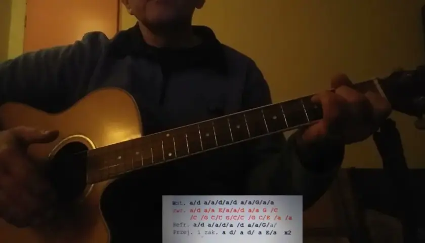 Akordy do Wielkiej Wody - wszystkie chwyty gitarowe w jednym miejscu