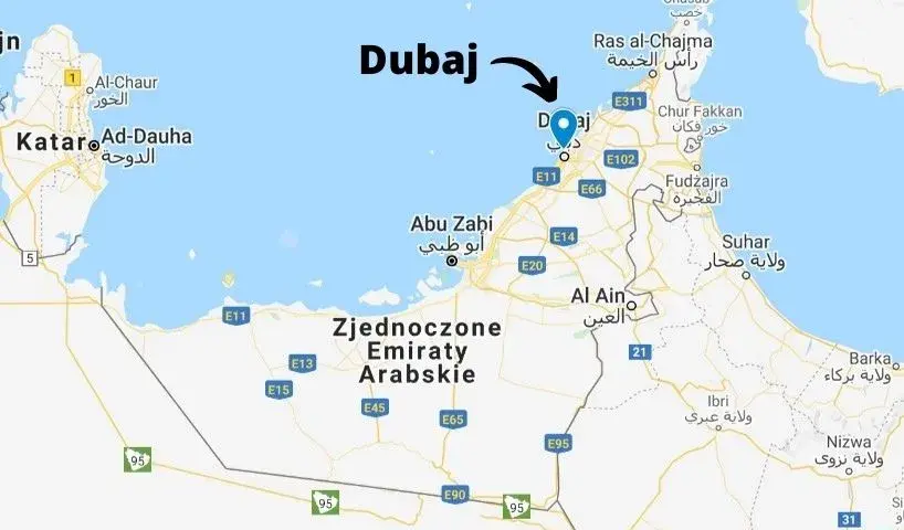 Nad jakim morzem leży Dubaj? Odkryj jego niezwykłe położenie