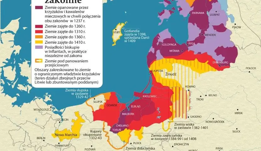 Czy Kazimierz Wielki podbił państwo zakonu krzyżackiego? Prawda o wojnach