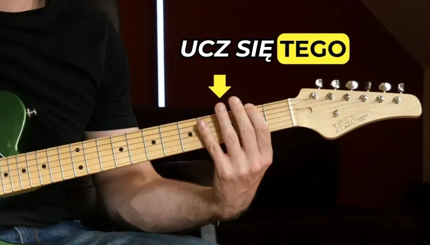 Jak nauczyć się grać na gitarze elektrycznej samemu i uniknąć błędów