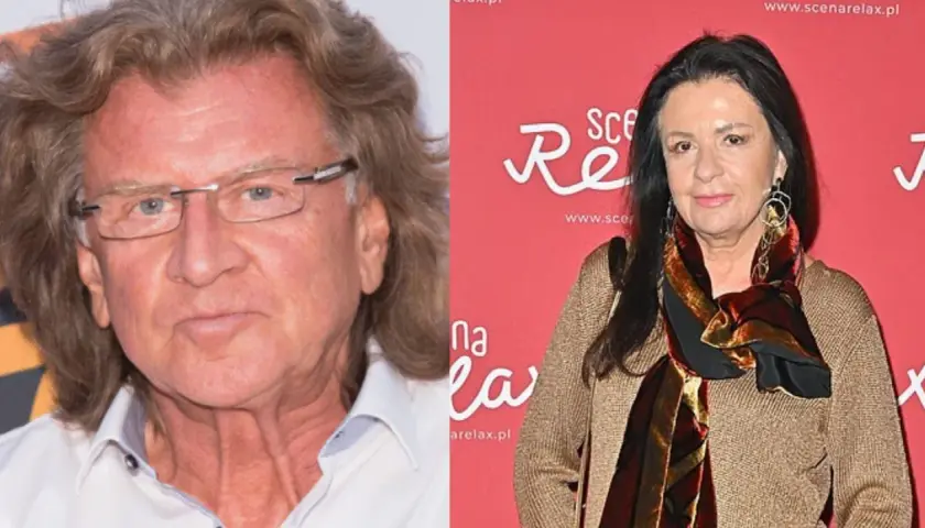 Zofia Czernicka i jej pierwszy mąż, Krzysztof Krawczyk, na zdjęciu.