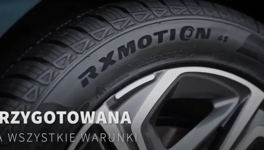 Opona RXMOTION gotowa na każdą drogę i warunki. Pewność jazdy przez cały rok.