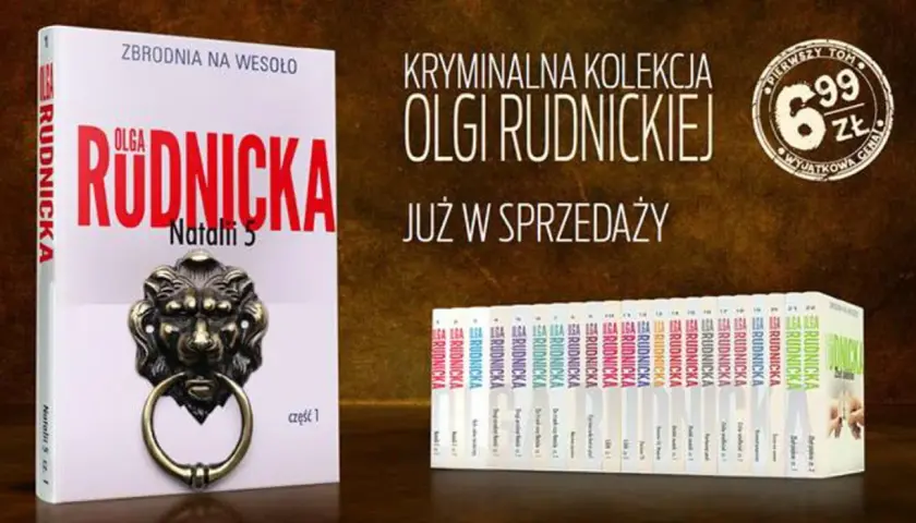  Olga Rudnicka - Wszystkie książki polskiej pisarki - Rudnicka