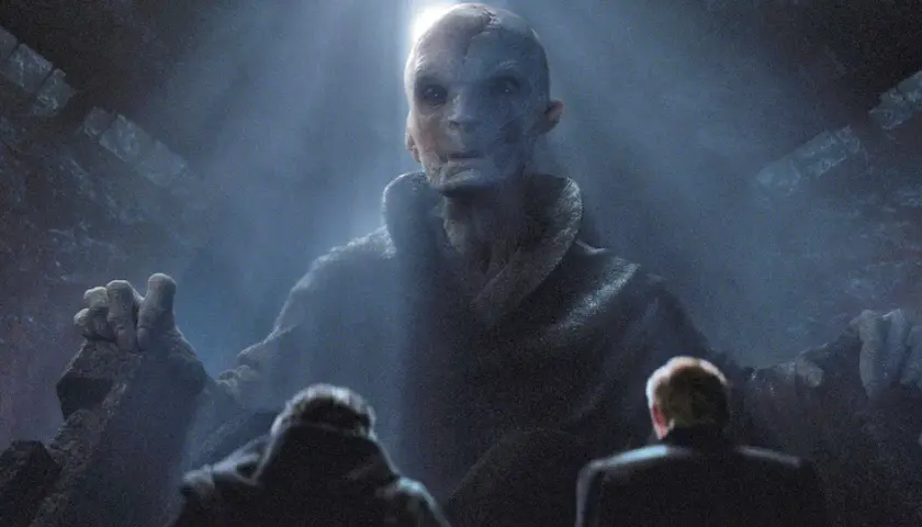 Kim jest Snoke z Gwiezdnych Wojen? Zaskakujące fakty o tej postaci