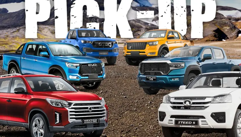 I pick up the migliori pick up per ogni avventura: blu, giallo, verde acqua e bianco.