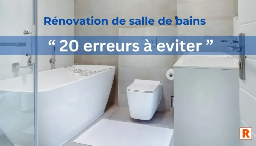 Rénovation salle de bain : découvrez les erreurs à éviter pour une étanchéité parfaite. Une baignoire, une douche et un WC modernes.