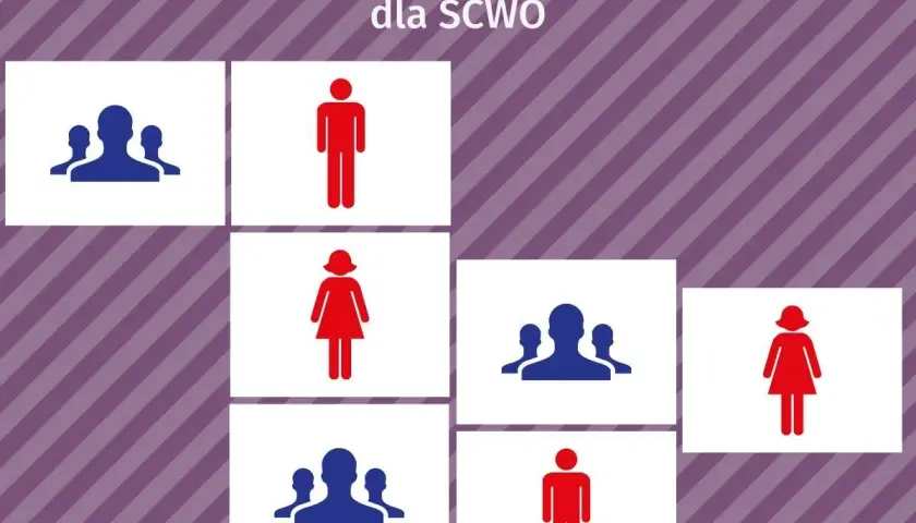 Ikony ludzi symbolizują przetwarzanie danych osobowych. Analizy prawne ekspertów dla SCWO.