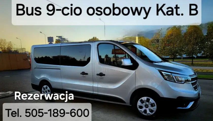 Bus 9 osób na kat. B? Poznaj limity i uniknij kar!