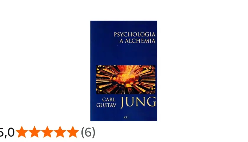 Okładka książki "Psychologia a Alchemia" Carla Gustava Junga z grafiką i tekstem.