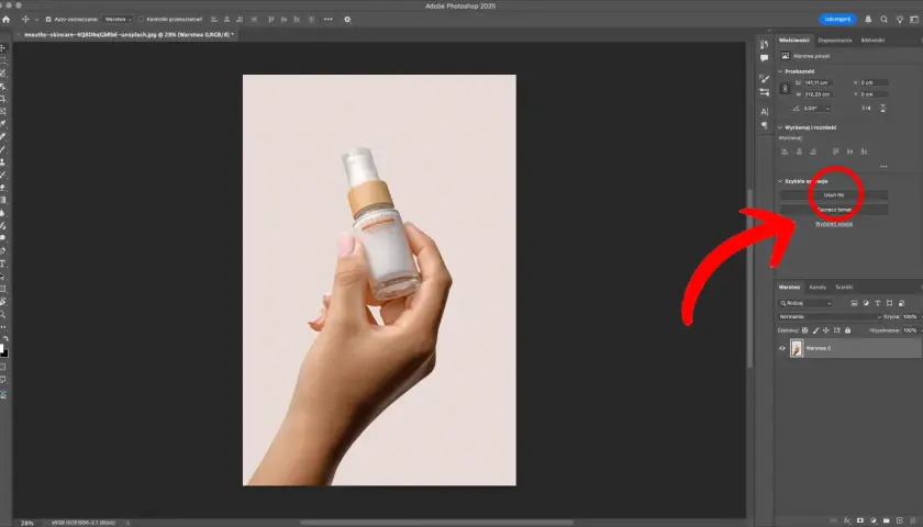 Jak usunąć tło w Photoshopie? Prosty przewodnik krok po kroku
