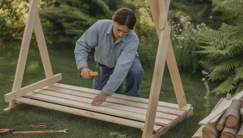 Jak zrobić huśtawkę ogrodową? Poradnik DIY krok po kroku