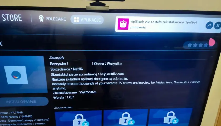 Jak zaktualizować Netflix na telewizorze LG i uniknąć problemów z aplikacją