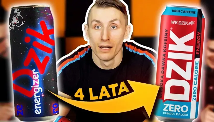 Napój energetyczny Dzik – kalorie i cukier w końcu pod kontrolą