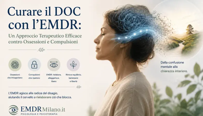 La cura del disturbo ossessivo compulsivo con EMDR: un percorso verso la chiarezza interiore, liberando mente e benessere.