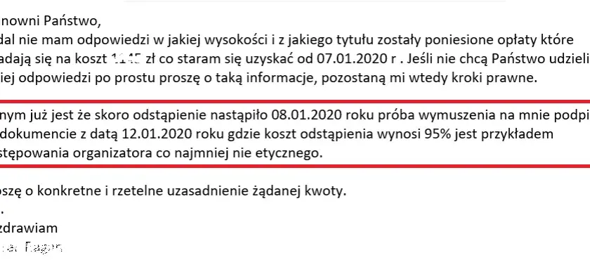 Jak napisać odwołanie od reklamacji biura podróży i odzyskać pieniądze