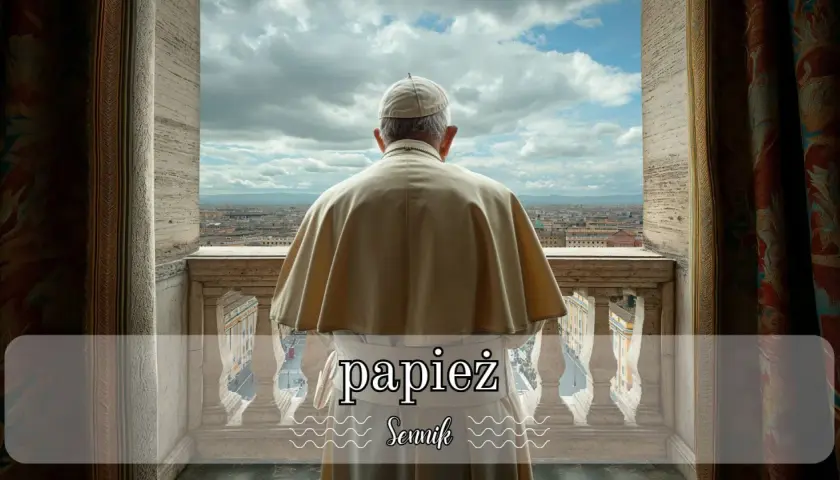 Co oznacza papież w snach? Sennik papież wyjaśnia symbolikę