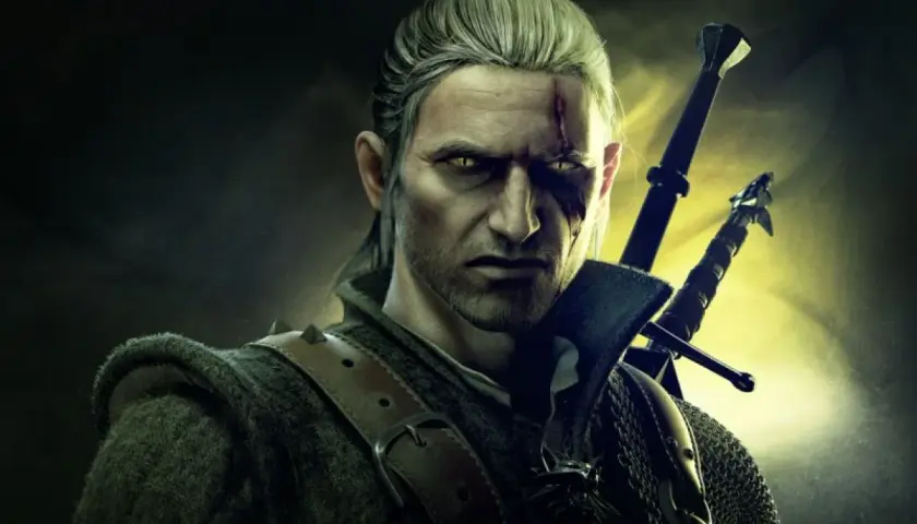 Geralt z Rivii, wiedźmin o żółtych oczach i bliznach, z dwoma mieczami na plecach. To właśnie o czym jest wiedźmin – o walce potworów i ludzi.