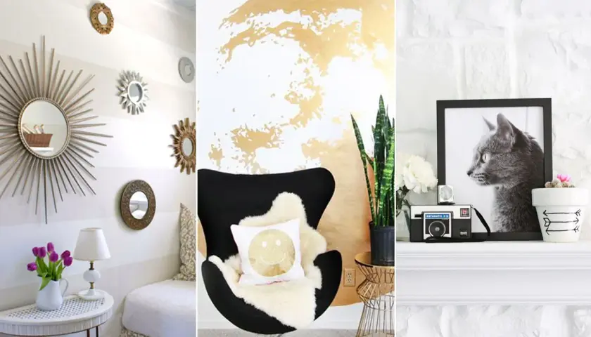 Co na pustą ścianę w salonie: 15 inspirujących pomysłów na dekoracje