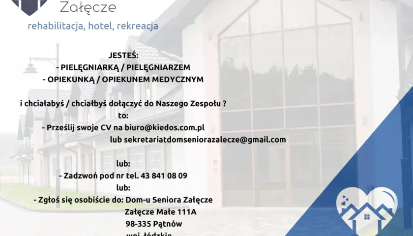 Dom Seniora Załęcze: Czy to idealne miejsce dla Twoich bliskich?