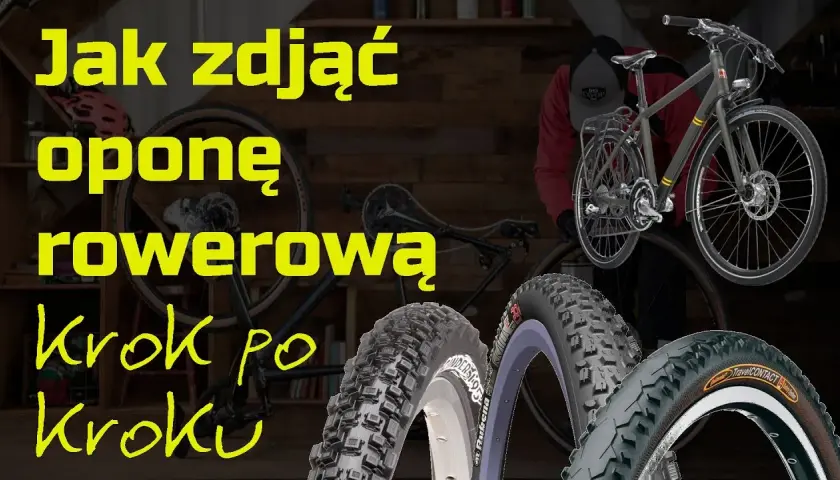 Jak zdjąć oponę z roweru bez łyżki - proste metody i porady
