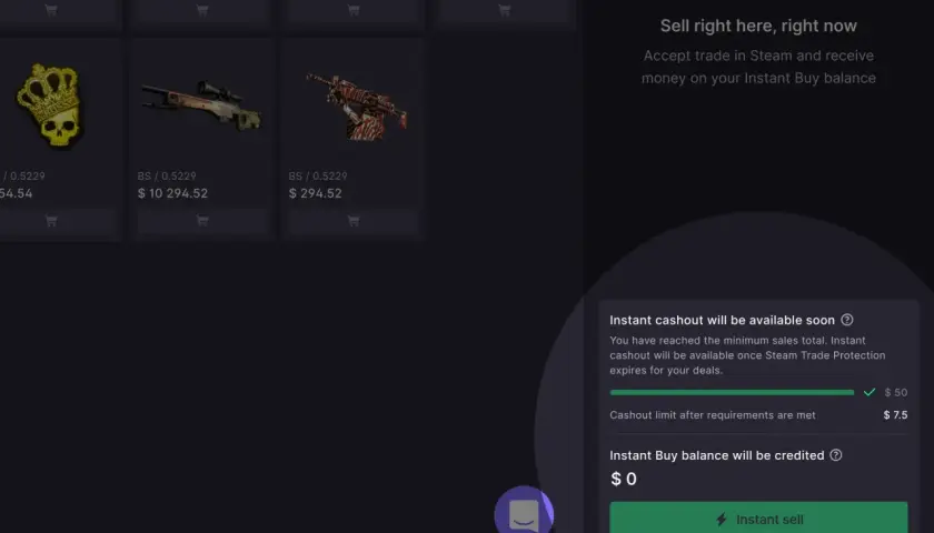 Jak wypłacić pieniądze ze Steam? Zobacz, jak sprzedać przedmioty i otrzymać środki na saldo Instant Buy.