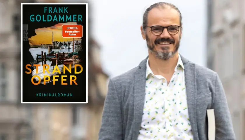 Frank Goldammer präsentiert sein neues Buch "Strandopfer", einen packenden Kriminalroman.
