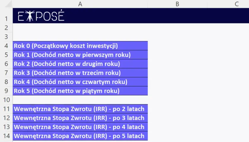 Jak obliczyć IRR w Excelu - uniknij najczęstszych błędów i pułapek