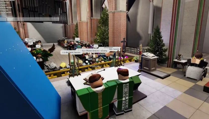 Jak wejść na msze w Roblox i uniknąć długich kolejek uczestników