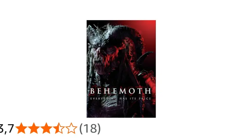 Potworny Behemot z rogami i kłami, niczym z piekła rodem, przypomina mroczne, zbuntowane wilki. Napis "BEHEMOTH" i hasło "EVERYTHING HAS ITS PRICE".