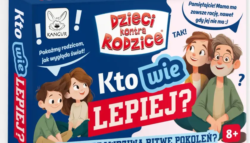 Gra "Dzieci kontra Rodzice" to świetne gry na imprezę. Sprawdź, kto wie lepiej – dzieci czy rodzice! Zabawa gwarantowana.