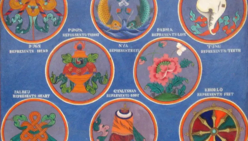 Asztamangala: 8 symboli buddyzmu. Klucz do oświecenia?