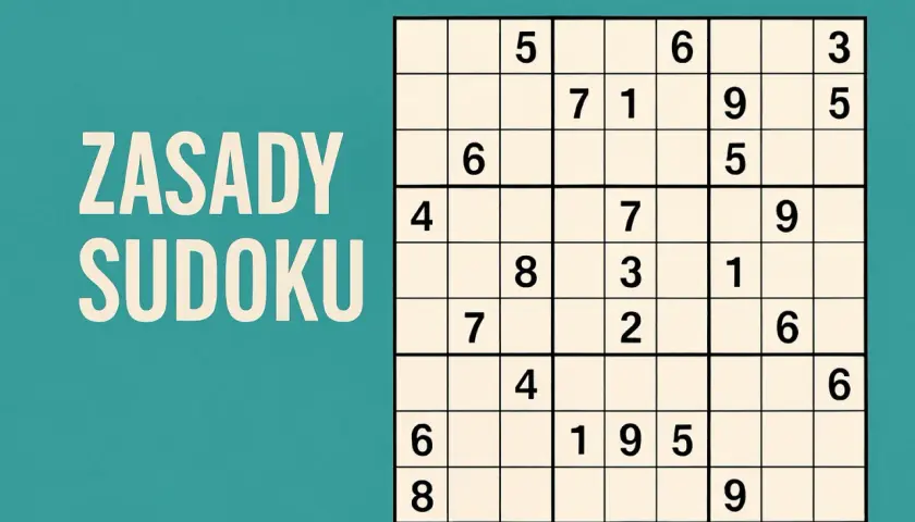 Zasady Sudoku: naucz się, jak grać w sudoku, rozwiązując tę planszę z cyframi.