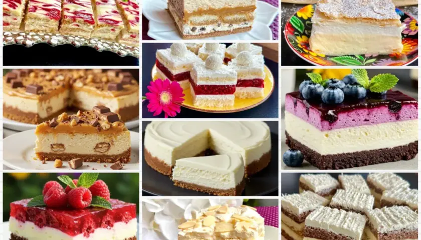 Kremowe, owocowe, czekoladowe – oto inspiracje na 10 najlepszych ciast.