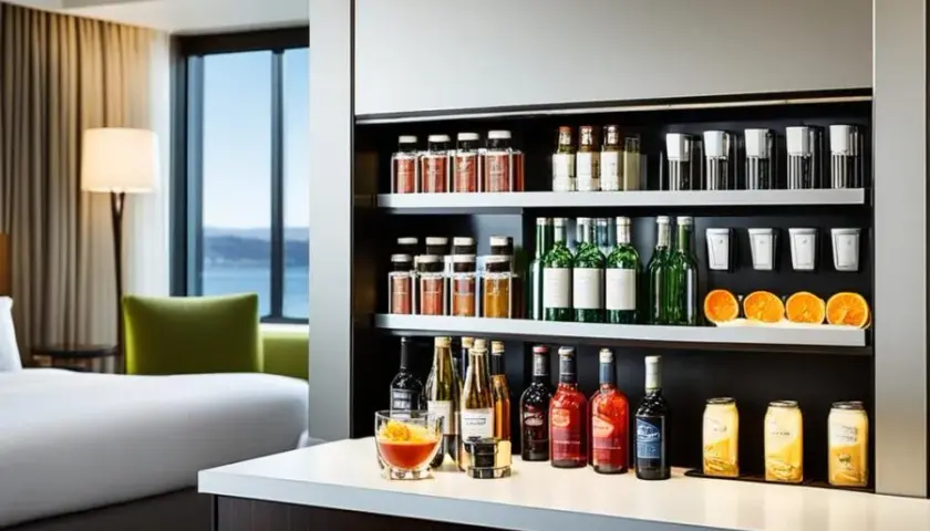 Minibar w hotelu: płatny? Sprawdź, zanim zapłacisz za podniesienie!