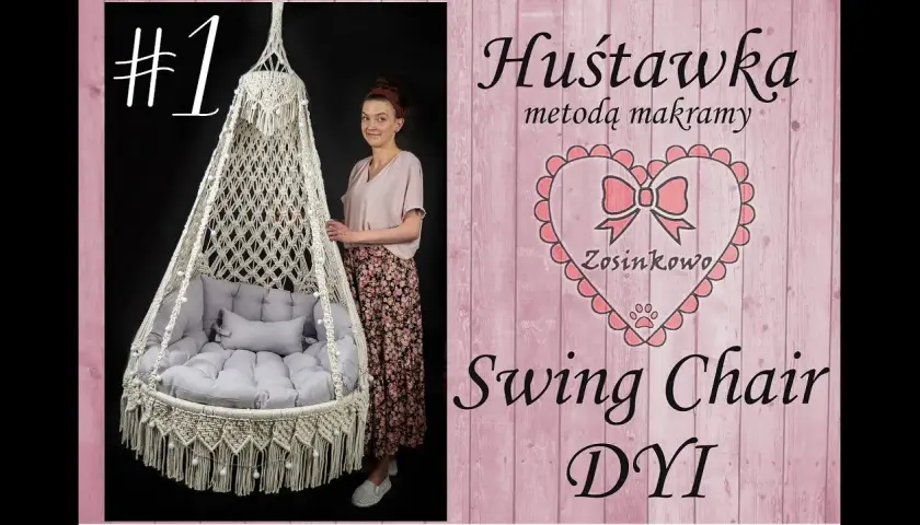 Huśtawka z makramy DIY: Stwórz ją krok po kroku!