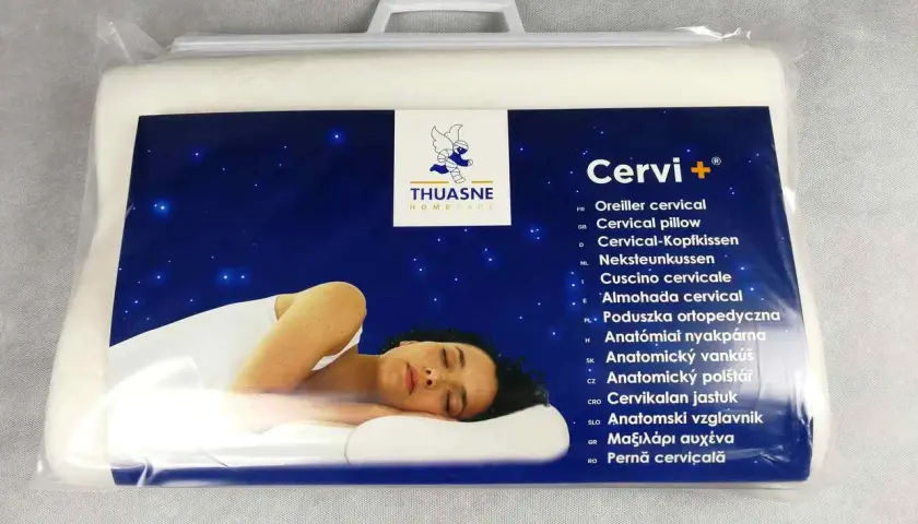 Thuasne Cervi+ poduszka ortopedyczna dla komfortowego snu.