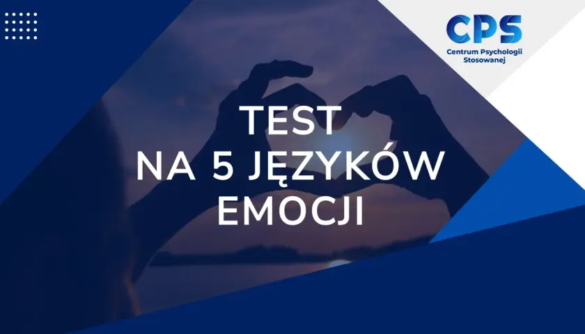 Test dla chłopaka o swojej dziewczynie: "Test na 5 języków emocji" z sercem z dłoni na tle zachodu słońca.
