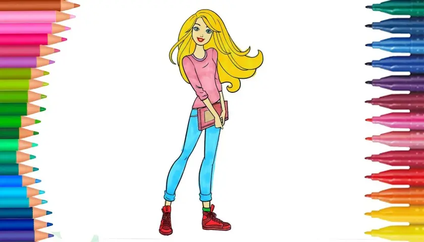 Jak narysować Barbie łatwo i szybko - krok po kroku dla każdego