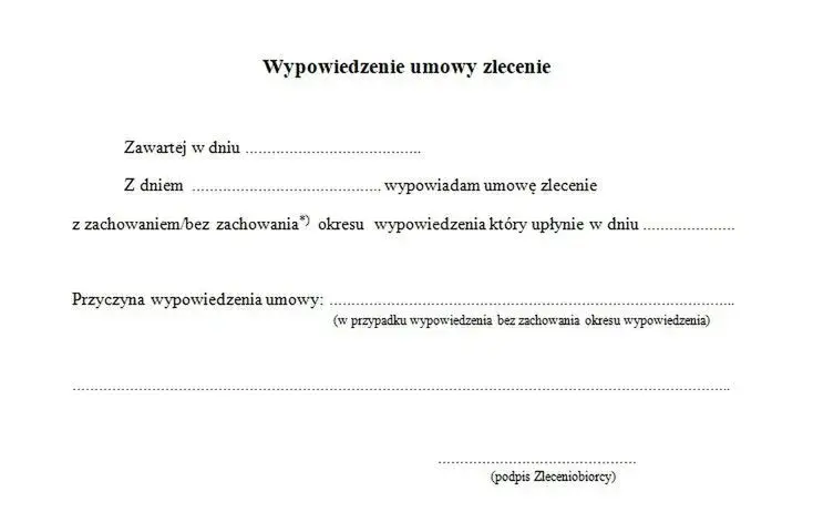 Czy umowa zlecenie wlicza się do okresu wypowiedzenia? Sprawdź!