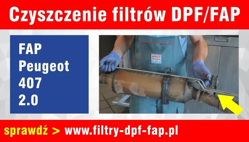 Jak dolać płyn do DPF Peugeot 407 i uniknąć kosztownych napraw